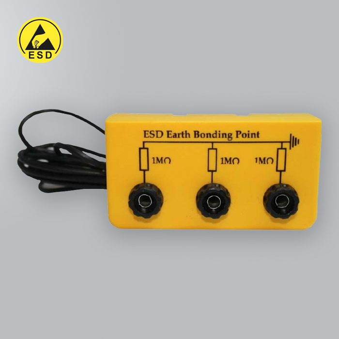 Earth Bonding Point 3 X Banana Sockets ESD Earth Bonding Point 3 X Banana Sockets ESD